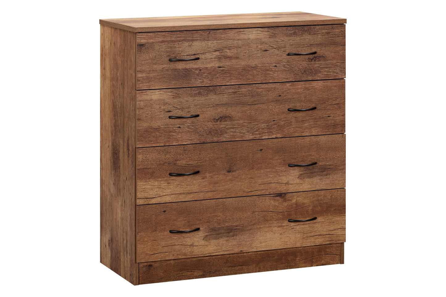 Mountain Oak brown dresser on white background