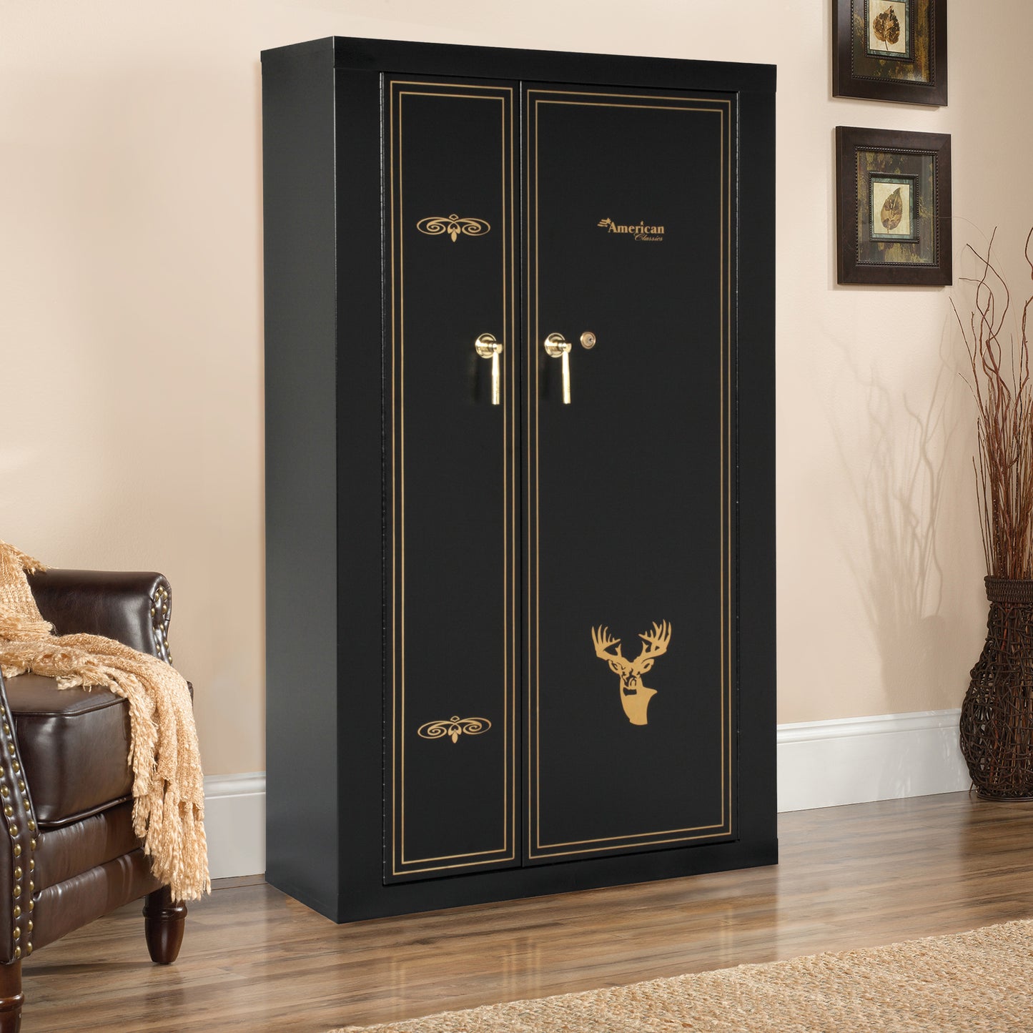 16 Gun Locking Metal Gun Safe