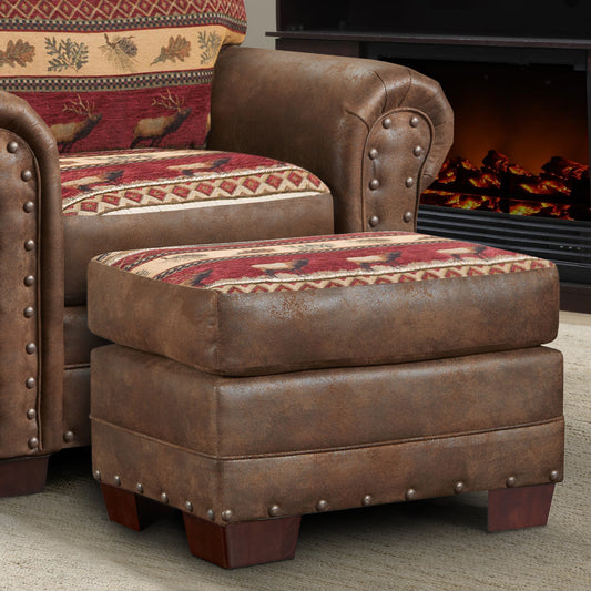 Sierra Lodge Ottoman
